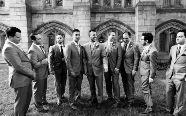 wedding at Yale university