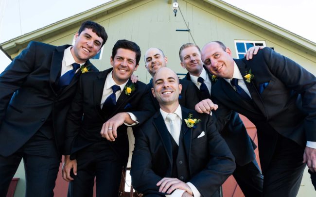 Groomsmen at Mystic Seaport