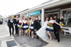 nautical wedding party