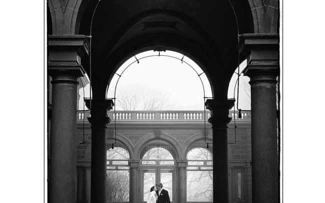 Rainy wedding photos at Harkness Park in Waterford CT