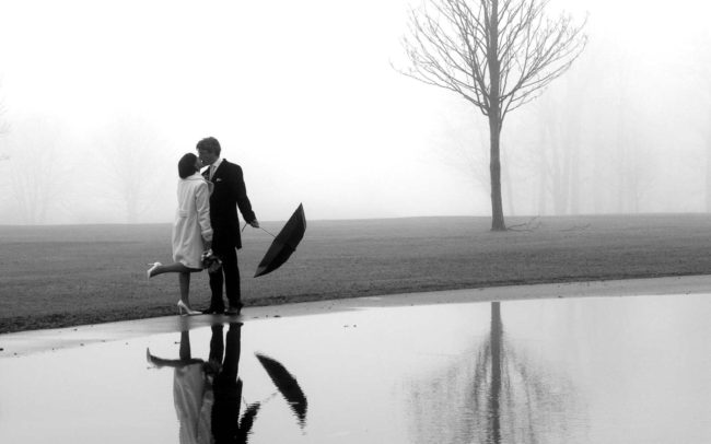 Rainy winter wedding at Harkness Park in Waterford CT